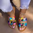 thumbnail image 1 of Sandales Teva Pantoufles d'Été, Nœud Papillon Assorti de Couleurs, Sandales de Plage à la Mode pour Femmes, Sandales à Semelle Berçante pour Femmes en Liquidation, 1 of 2