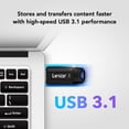 thumbnail image 3 of Lexar® 64 GB JumpDrive® S80 USB 3.1 Flash Drive, 3 of 6