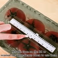 thumbnail image 4 of TopLLC Closet Organizers and Storage Refrigerator Food Storage Box Food Grade Preservation Box Kitchen Vegetable Dumpling Sorting Box Refrigerated Food Storage Box Plastic kitchen storage box, 4 of 7
