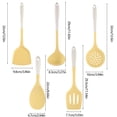 thumbnail image 3 of Kitchen Utensils Set High Grade Silicon Kitchen Utensil Set 5 Pcs Non Stick Cooking Tools for Every Kitchen Cooking Utensils Set, 3 of 6