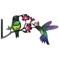 thumbnail image 2 of Zenithome Clôture de Jardin en Métal à Brancher avec Motif de Colibri, Insert en Fer Résistant à la Rouille pour Déco Extérieure de Patio Courtyard, Installation Facile Faible Entretien, 2 of 4