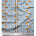 thumbnail image 1 of Soimoi Rayon Fabric Giraffe Kids Print Fabric by Yard 42 Inch Wide, 1 of 3