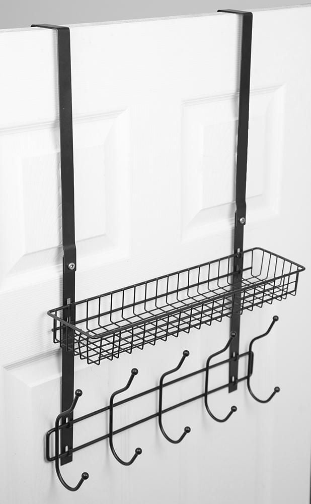 era Rivista organisateur pour dessus de porte noir
