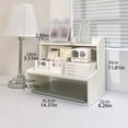 thumbnail image 3 of 1pc, Desktop Shelf, Student Dormitory Desk Storage Rack, Office Desk Stationery, 3 of 4