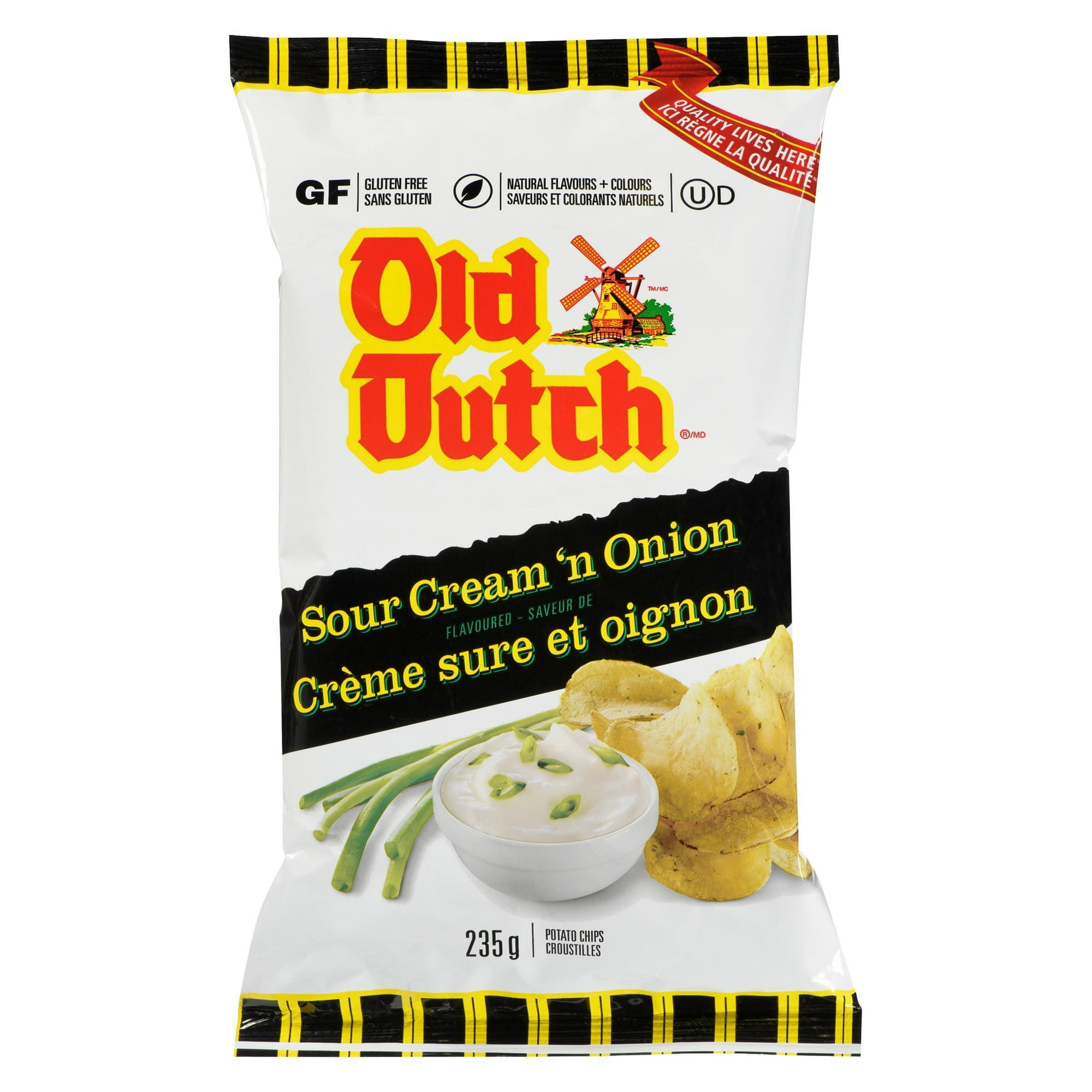 Croustilles à la crème sure et à l'oignon Old Dutch