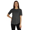 thumbnail image 1 of Inkmeso Coupe Régulière Col Rond Uni pour Femmes Manches Courtes Décontractées Tee-Shirt Doux, 1 of 6