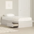 thumbnail image 1 of South Shore Step One Essential Twin Mates Bed with 3 Drawers, in Winter Oak, 1 of 12