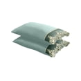 thumbnail image 3 of Sentmoon 18 X 18 Pillow Covers Pillow Covers 18x18 Solid Color Luxurius Pillowcase Set 2-Piece Lace Cutis-Friendly Skidproof Pillowcases European Embroidered Pillow Covers, 3 of 7
