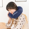 thumbnail image 2 of Pillow for Neck Support and Comfort – Ergonomic U Shaped Neck Pillow Suit for Relaxed Sleep and Spinal Alignment, 2 of 5