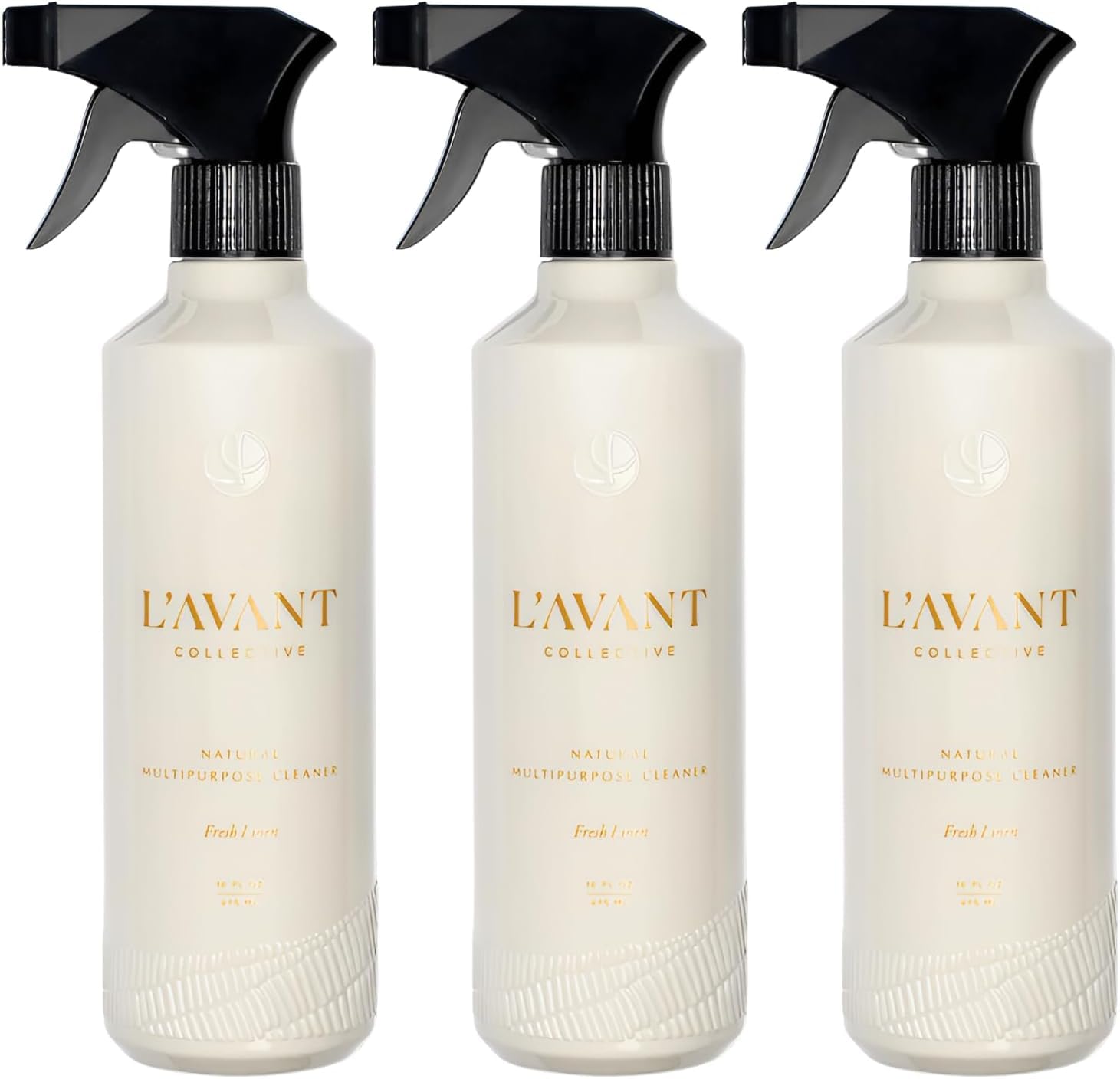 L'AVANT Collective Multipurpose Surface Cleaner Set of 3 | Provides a Powerful Clean to Remove Grease & Grime | High Performing Luxurious Ingredients