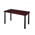 thumbnail image 2 of Regency Kee 48 by 24-Inch Training Table, Mahogany/Black, 2 of 3