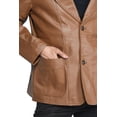 thumbnail image 3 of Men's Leather Sports Jacket, 3 of 4