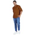 thumbnail image 2 of Atasi Chemise Henley Indienne pour Homme à Manches Longues, Décontractée, Col Mandarin, Courte Kurta, 2 of 7