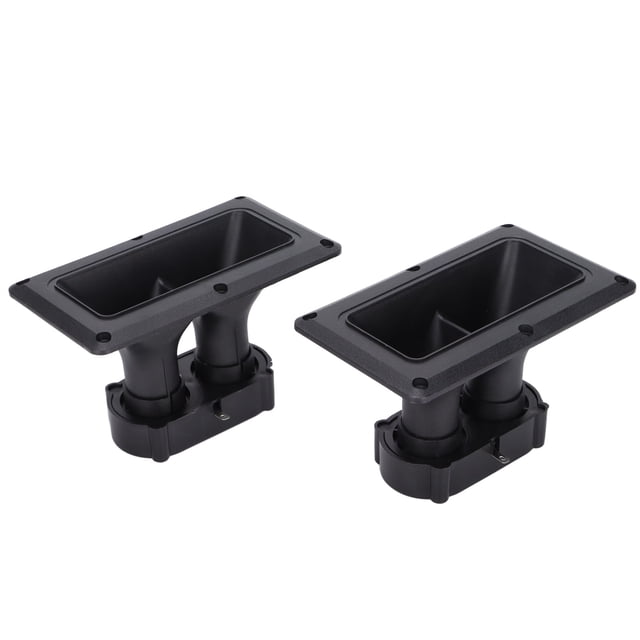 Piezoelectric Tweeter, Dual Drive Excellent Smoothness Wide Dispersion Horn Tweeter Replacement For Audio Accessories For Karaoke Speakers For Pro PA Speakers