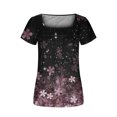 thumbnail image 5 of Pompotops T-Shirt Décontracté à Manches Courtes Imprimé Mode pour Femmes, 5 of 5