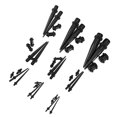 thumbnail image 3 of 36pcs Ear Expander, 8 Colors 36pcs 2pcs Acrylic Tapers Ear Gauges Expander Set Flesh Tunnels Ear Gauges Stretching Expanding Kit Acrylic Tapers and Plugs Ear Stretching Kit, 3 of 7