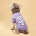 thumbnail image 3 of SIfdSeng Dog Clothes Boy Small Pet Clothes Spring Summer Pet Breathable Comfortable Clothes Cute Printed Pet Clothes for Cats and Dogs Dog Shirt for Large Dogs Warm Small Cat Clothes, 3 of 7