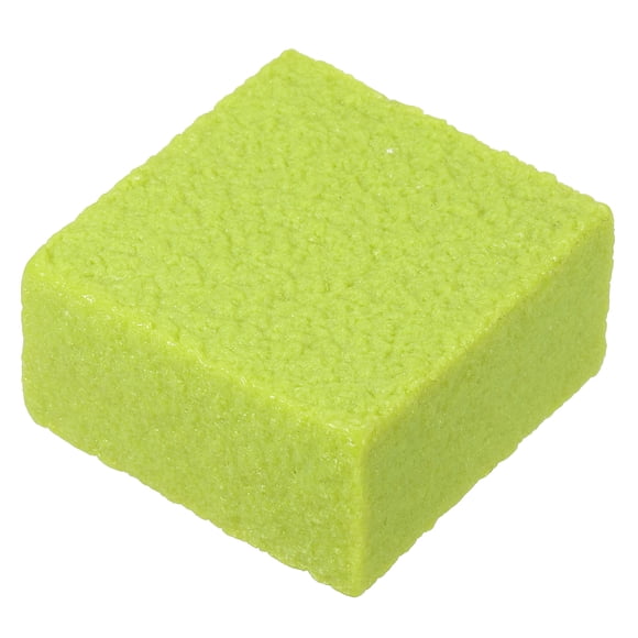 Uxcell Gomme pour Palette de Pickleball 5x5x2,5 cm, Enlève-Poussière pour Raquette de Pickleball en Caoutchouc Carrée, Vert 1 Pcs