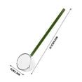 thumbnail image 3 of JZCHUNTOY High Borosilicate Glass Soup Spoon, High Temperature Resistant Hot Oil Ladle, Open Flame Heating Safe, Durable Food Grade Spoon for Kitchen, Cooking, Frying, Stirring Use, 3 of 5