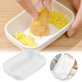 thumbnail image 2 of Binwennn Manual Garlic Grinder White Purpose Grinding Disc Suitable For Garlic Onions Cheese Chocolate Vegetables And Fruits In The Kitchen Cheese Grater Handheld Easy Clean Ceramic Grater Plate Us, 2 of 6