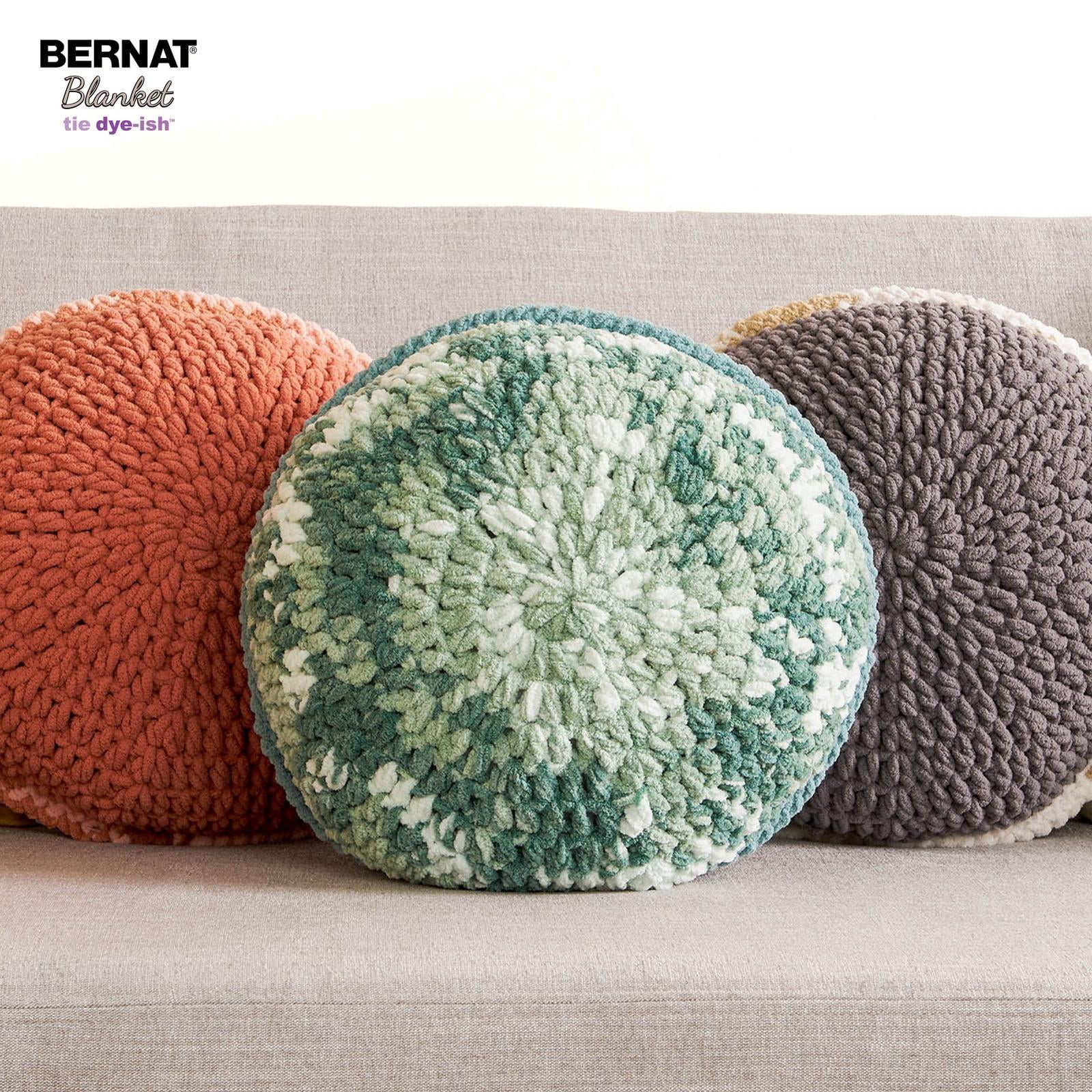 Bernat® Blanket Tie Dye-ish™ Yarn, Polyester #6 Super Bulky, 10.5oz/300g, 220 Yards