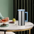 thumbnail image 1 of JMYHOAM Kitchen Gadgets Stainless Steel Cold Water Kettle 1.6L Household Kettle, Restaurant Beverage Kettle, Milk Kettle, Large Capacity, Convenient Straight Tube Kettle With Lid Home and Kitchen, 1 of 7