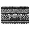 thumbnail image 1 of Indulge in Luxury with our Non-Slip 20x32in Tribal Style Bath Rug Runner - Soft Microfiber, Machine-Washable Bathroom Rugs for Tub and Shower. Elevate Your Bathroom Experience Today!, 1 of 5