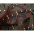thumbnail image 4 of oneOone Silk Tabby Fabric Stripe & Paisley Ikat Print Fabric BTY 42 Inch Wide, 4 of 4