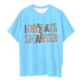 thumbnail image 4 of Pyjamas pour Filles Taille 12 Shorts Camisole pour Tout-Petits Mode Décontractée Imprimé Col Rond Manches Courtes T-Shirt Haut, 4 of 4