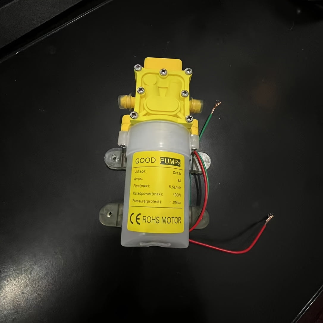 RV Water Pump Ultra-quiet DC 12V Mini Brushless Motor Submersible Water Pump
