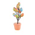 thumbnail image 3 of Birdeem Pot d'Œufs de Pâques Pot de Fleurs pour Cour Extérieure Décoration de Pâques, 3 of 10
