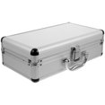 thumbnail image 1 of IFANLANDOR Aluminum Tool Box 2pcs Hard Case with Foam Insert Portable Toolbox Carrying Case Multifunctional Container 13.7x6.4x3.9 Inch, 1 of 8