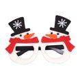 thumbnail image 1 of PVCS 2022 Christmas Glasses Frame Cartoon Stereo Glasses Party Props - Snowman, 1 of 5