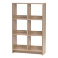 thumbnail image 1 of IRIS USA, 6-Cube Organisateur de Rangement, Brun Cendré, 1 of 1