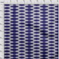thumbnail image 3 of oneOone Silk Tabby Fabric Plus Sign Kasuri Printed Craft Fabric BTY 42 Inch Wide, 3 of 4