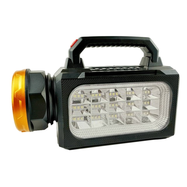 Penkiiy (15 Lamps) Solar Flashlight,Multifunctional Flashlight Solar Flashlight,Flashlight Cell Phone Charger,USB Charging,Suitable for Home,Fishing,Outdoor Camping