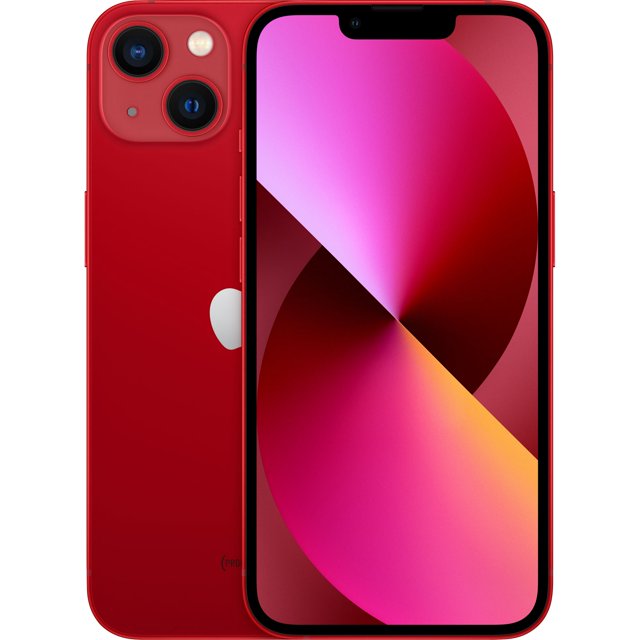 Apple iPhone 13 256 Go Entièrement Débloqué Rouge Excellent (Certifié Remis à Neuf)