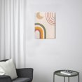 thumbnail image 3 of Compelling 12x16inch Abstract Wall Art Prints - Unframed Boho Decor, Minimalist Geometric Neutral Line Art Perfect for Mid Century Modern Bedroom Gallery Display., 3 of 7