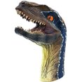 thumbnail image 1 of Dinosaur Hand Puppet Toys, Rubber Puppet Role Play, Animal Puppets for Kids, Realistic Raptor Dino Head 12 inch, 1 of 7