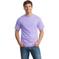 thumbnail image 2 of Hanes TAGLESS Men`s T-Shirt - Best-Seller, L, Lavender, 2 of 7