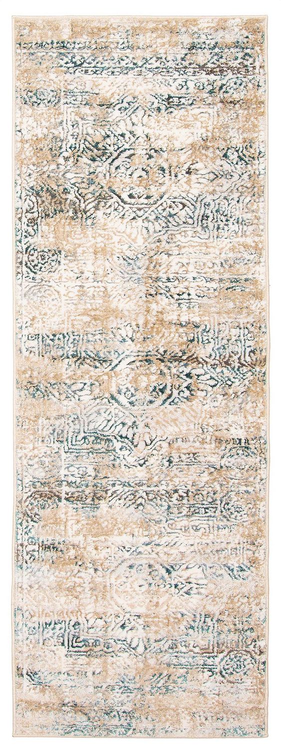 ECARPET Zoe Traditional Area Rug for living room, bedroom, dining entrance, hallway and more.