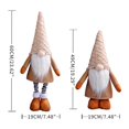 thumbnail image 2 of MesaSe Christmas Decorations Retractable Doll Faceless Old Man Doll Window Swing, 2 of 5