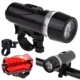 thumbnail image 2 of Kyusrd Summer Outdoor Patio Deals！ Lamp Bike Bicycle Front LED Light + Rear Flashlight, 2 of 5