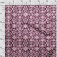 thumbnail image 3 of oneOone Velvet Dark Magenta Fabric Floral Sewing Craft Projects Fabric Prints By Yard 58 Inch Wide, 3 of 4