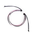 thumbnail image 1 of Braided Bracelet Adjustable Chic Multicolor Aesthetic Jewelry Drawstring Handcrafted Hand Rope Women Accessories for Teen Girls Black+Pink, 1 of 9