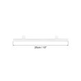 thumbnail image 2 of Unique Bargains PVC Poster Hanger Rail Poster Strip Bar 25cm/10inch Clear with Clips for Poster, Map, 2 Set, 2 of 5