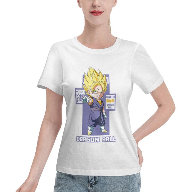 Women's Basic Short Sleeve T-Shirt Super Saiyan