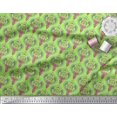 thumbnail image 3 of Soimoi Velvet Fabric Moroccan Damask Print Sewing Fabric Yard 58 Inch Wide, 3 of 3