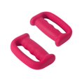 thumbnail image 1 of koolsoo 2 Pcs Haltères de Boxe Prise en Forme de D Poids à Main pour Exercices d'Aérobic Marche Rose, 1 of 9