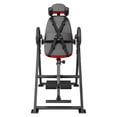 thumbnail image 1 of KFFKFF Inversion Table for Back Support, 300 lbs Weight Limit, Durable Back Stretching Device, Includes Headrest, Secure Ankle Clasp, and Adjustable Safety Strap, in Red and Black, 1 of 9